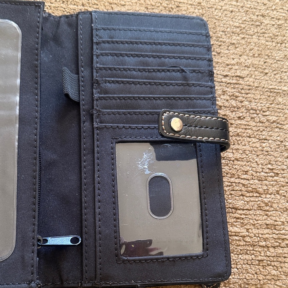 Elegant Relic Dark Brown Butterfly Wallet - Picture 7 of 8